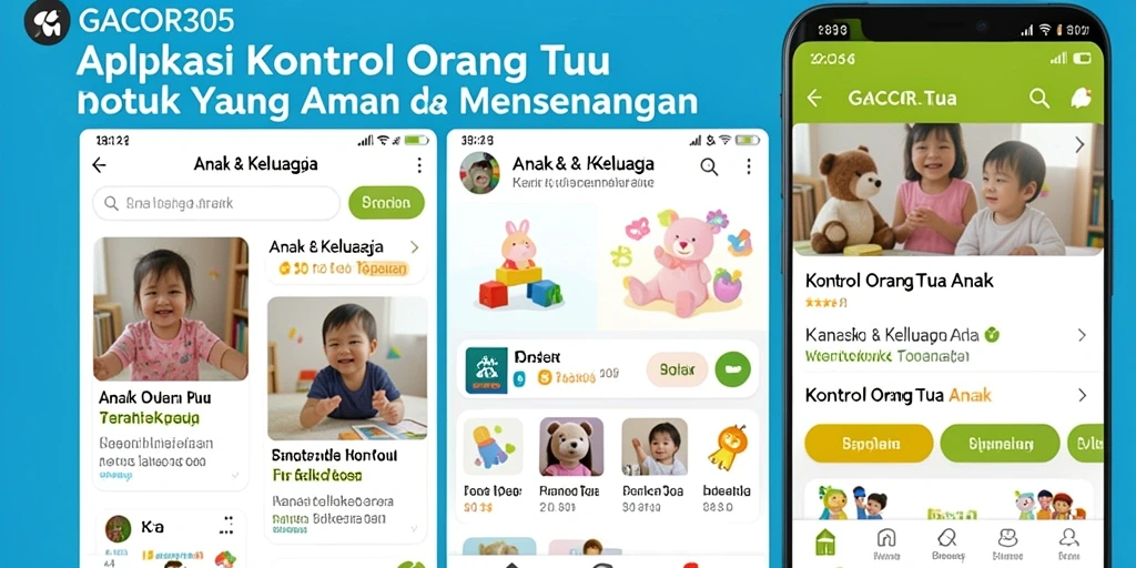 Tampilan antarmuka GACOR305 yang intuitif untuk kontrol orang tua.