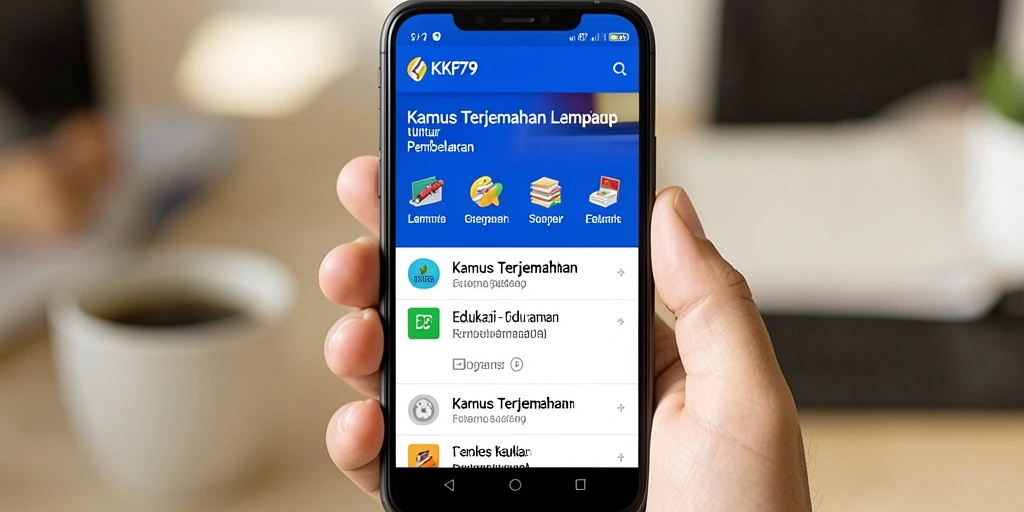 Tampilan antarmuka KPK79 yang menarik dan fungsional.